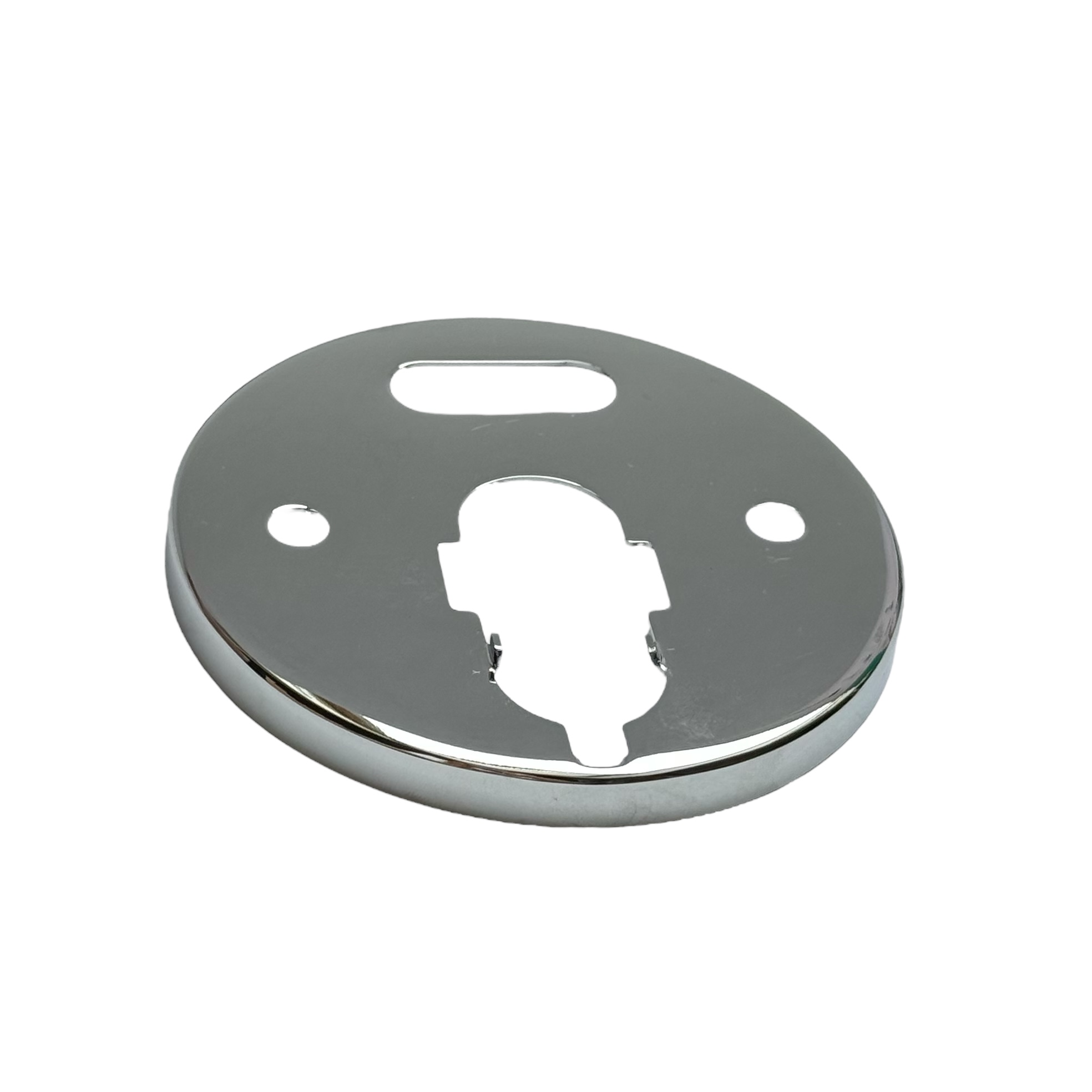 Sheet metal cover of speedometer / revcounter (CHROM) - JAWA 350 634-639