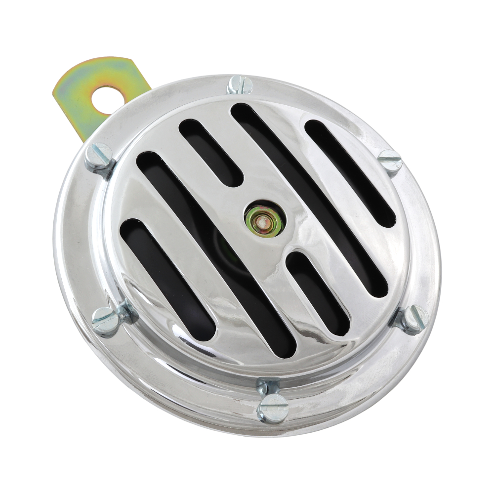 Horn 12V, CHROME / BLACK - JAWA 350 634, ČZ 476-488
