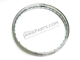 Wheel rim 18x1,85 CHROME (IND) - ČZ 476-488