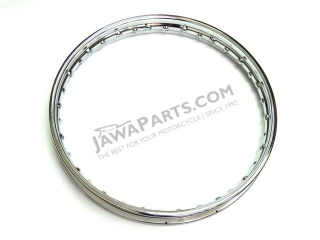 Wheel rim 18x1,85 CHROME (IND) - ČZ 476-488