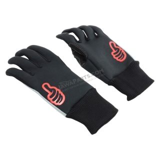 Gloves (L), SAN MARINO WINTER, MOTO ONE - MEN'S (BLACK)