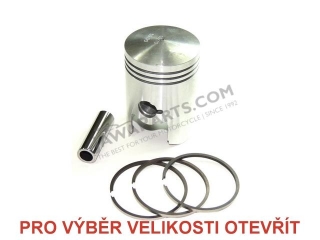 Piston set 59,50 (pin 16) - JAWA-ČZ 175, ČZ 175