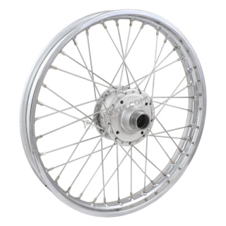 Wheel complete 16x1,4", REAR (New wheel hub CZ), ZINC - Babetta