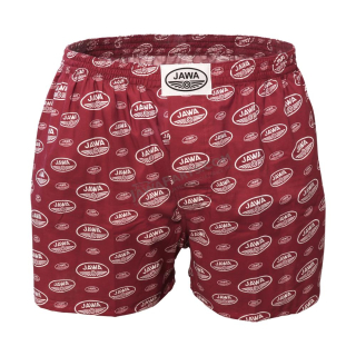 Boxer shorts for best motorbike rider (L), RED - JAWA