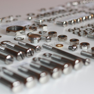 Complete set of screws, ZINC - JAWA 250 Kývačka