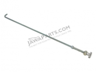 Rod of rear brake ZINC, complete - JAWA 50 550