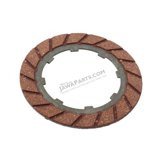 Clutch plate, FERODO (internal teeth) - JAWA Pérák, Kývačka, Velorex