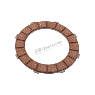 Clutch plate, FERODO (external teeth) - JAWA-ČZ, ČZ 125/175