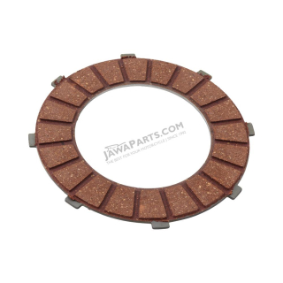 Clutch plate, FERODO (external teeth) - JAWA Panelka, 634, Velorex