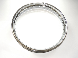 Wheel rim 18x2,15 CHROME (IND) - JAWA 350 634-640