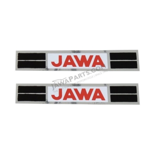 Stickers (2pcs), 160x30mm - JAWA 