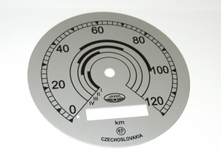 Watchface of speedometer 120 km - Pérák