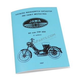 Catalog of spare parts - JAWA 50 550