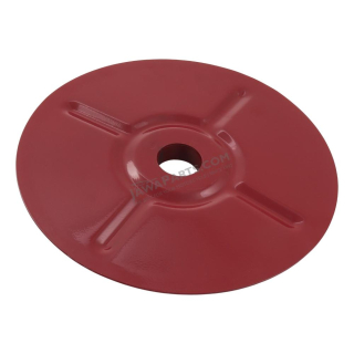Rear rosette cover (185mm), RED - JAWA Kývačka, Panelka
