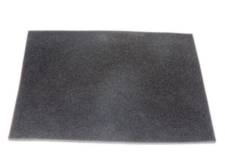 Foam plastic of filter 40x30x10 BLACK - UNI