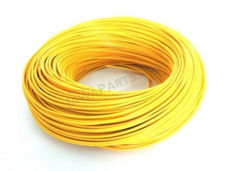 Cable 0,75 mm - YELLOW (price per meter)