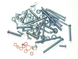 Set of engine screws - Jawa 350 Kývačka
