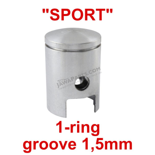 (S) Piston "SPORT" 38,00 (pin 10) - Stadion, JAWA 50 550-555