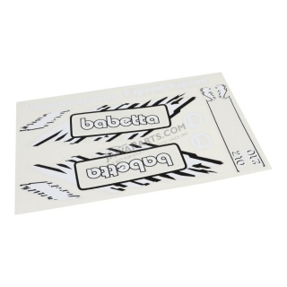 Set of stickers (babetta), WHITE - Babetta 210