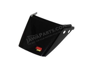 Underseat cover (rear), BLACK (CZ) - JAWA 350 640