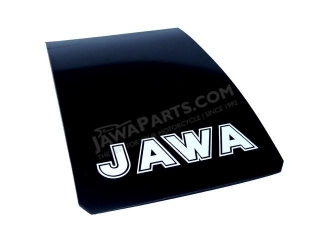 Apron of mudguard JAWA, white inscription JAWA