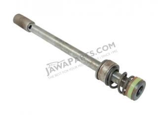 Piston rod of front shock absorber pump, complete - JAWA 350 638-640