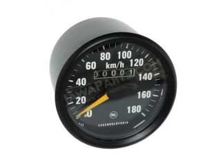 Speedometer 180 km/h (CZ) - JAWA 350 634-640, ČZ 487-488