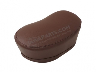 Seat cover, DARK BROWN - JAWA 50 555
