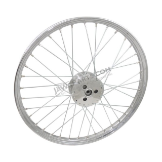 Wheel complete 19" (New wheel hub CZ), CHROME - Stadion, Jawetta