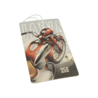 A hand-perfumed aromatic car card - JAWA 250