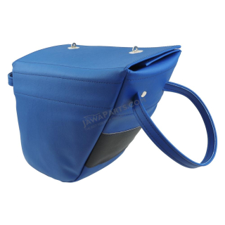 Bag on frame (big), BLUE - JAWA 50 Pionýr