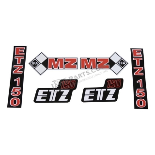 Stickers, set (IFA) - MZ 150 ETZ