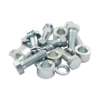 Set of screws for rear footrests / towing equipment - PAV
