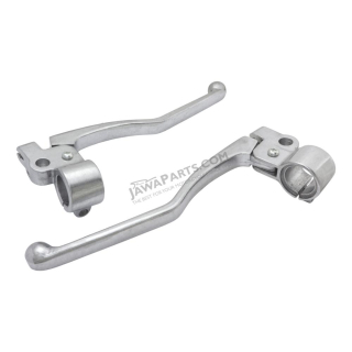 Handlebar levers with sleeve (L+R) - ČZ 476-488, 471-472