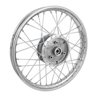 Wheel complete 16x1,5 (MZA), STEEL RIM - Simson