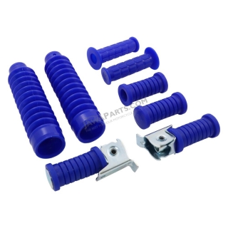 Set of rubbers and cuffs (8pcs), BLUE (MZA) - Simson
