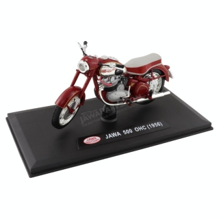 Model JAWA 500 OHC (1956) 1:18, RED (GREY SEAT)