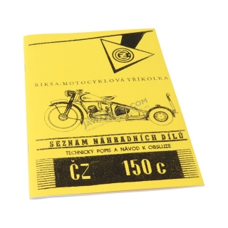 Catalog of spare parts - ČZ 150 C Rikša