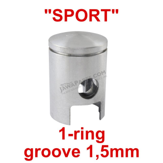 (S) Piston "SPORT" 39,25 (pin 14,1) - JAWA 50 05,20-23