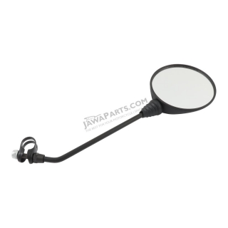 Mirror, round (BLACK) "MOPED" - UNI