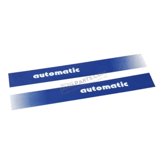 Stickers "automatic", BLUE (2 pcs) - Manet Korado