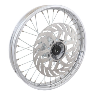 Wheel complete with brake disc 300mm, 18x2,15" (JAWA) - JAWA 350 640 (new version)