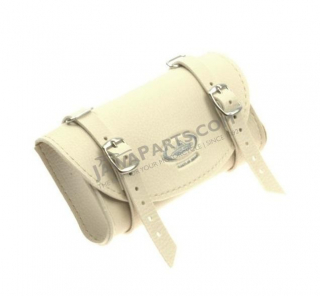 Saddle bag RETRO, CREAM - UNI