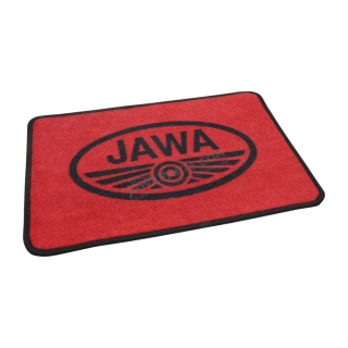 Doormat (60x40cm) RED-BLACK - JAWA
