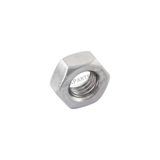 Wheel axle nut M10, CHROME - JAWA 50 550, Stadion