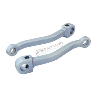 Pedal cranks L+R, ZINC (CZ) - Manet Korado