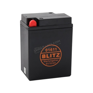 Baterie Blitz 01611 (DE) 6V 16Ah, GEL