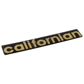 Sticker "californian", GOLD "3D effect" - JAWA Californian