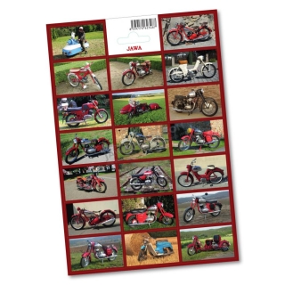 Stickers - Motorcycles JAWA