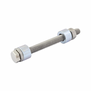 Screw for fuel tank, POLISHED STAINLESS - JAWA, ČZ